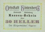 Austria, 30 Heller, FS 1091XID