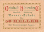 Austria, 50 Heller, FS 1091XIE