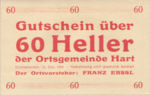 Austria, 60 Heller, FS 351Ic