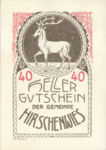 Austria, 40 Heller, FS 380Id