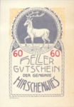 Austria, 60 Heller, FS 380Ie