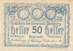 Austria, 50 Heller, FS 1aII