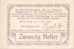 Austria, 20 Heller, FS 25b