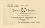 Austria, 20 Heller, FS 9d