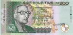 Mauritius, 200 Rupee, P-0057 v2