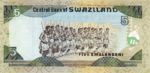 Swaziland, 5 Lilangeni, P-0023a
