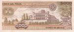 Mexico, 5,000 Peso, P-0088b Sign.1
