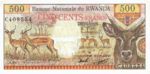 Rwanda, 500 Franc, P-0013a