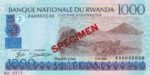 Rwanda, 1,000 Franc, P-0027s