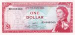 East Caribbean States, 1 Dollar, P-0013a Sign.2