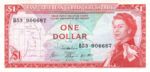 East Caribbean States, 1 Dollar, P-0013e Sign.8