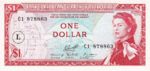 East Caribbean States, 1 Dollar, P-0013l