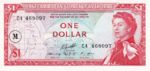 East Caribbean States, 1 Dollar, P-0013m