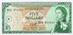 East Caribbean States, 5 Dollar, P-0014i