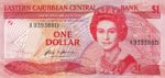East Caribbean States, 1 Dollar, P-0017d