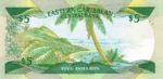 East Caribbean States, 5 Dollar, P-0018a