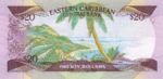 East Caribbean States, 20 Dollar, P-0019l