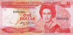 East Caribbean States, 1 Dollar, P-0021l