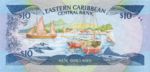East Caribbean States, 10 Dollar, P-0023a2