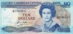 East Caribbean States, 10 Dollar, P-0023g
