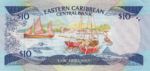 East Caribbean States, 10 Dollar, P-0023v1
