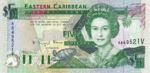 East Caribbean States, 5 Dollar, P-0026v