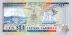 East Caribbean States, 10 Dollar, P-0027g