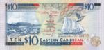 East Caribbean States, 10 Dollar, P-0032a