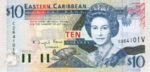 East Caribbean States, 10 Dollar, P-0032v