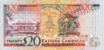 East Caribbean States, 20 Dollar, P-0033u
