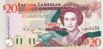 East Caribbean States, 20 Dollar, P-0033v