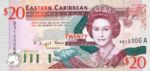 East Caribbean States, 20 Dollar, P-0033a