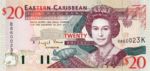 East Caribbean States, 20 Dollar, P-0033k