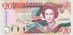 East Caribbean States, 20 Dollar, P-0033l