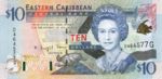 East Caribbean States, 10 Dollar, P-0038g