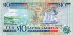 East Caribbean States, 10 Dollar, P-0038l