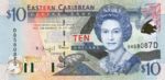 East Caribbean States, 10 Dollar, P-0038d