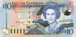 East Caribbean States, 10 Dollar, P-0038u