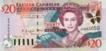 East Caribbean States, 20 Dollar, P-0039u