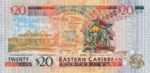 East Caribbean States, 20 Dollar, P-0039u