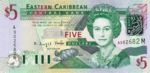 East Caribbean States, 5 Dollar, P-0042m