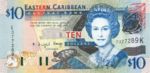 East Caribbean States, 10 Dollar, P-0043k