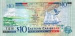 East Caribbean States, 10 Dollar, P-0043k