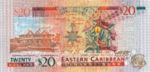 East Caribbean States, 20 Dollar, P-0044a