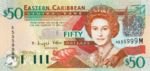 East Caribbean States, 50 Dollar, P-0045m