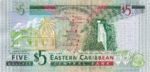 East Caribbean States, 5 Dollar, P-0047a