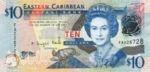 East Caribbean States, 10 Dollar, P-0048