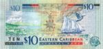 East Caribbean States, 10 Dollar, P-0048