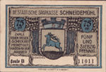 Germany, 75 Pfennig, 1191.1b