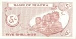 Biafra, 5 Shilling, P-0001